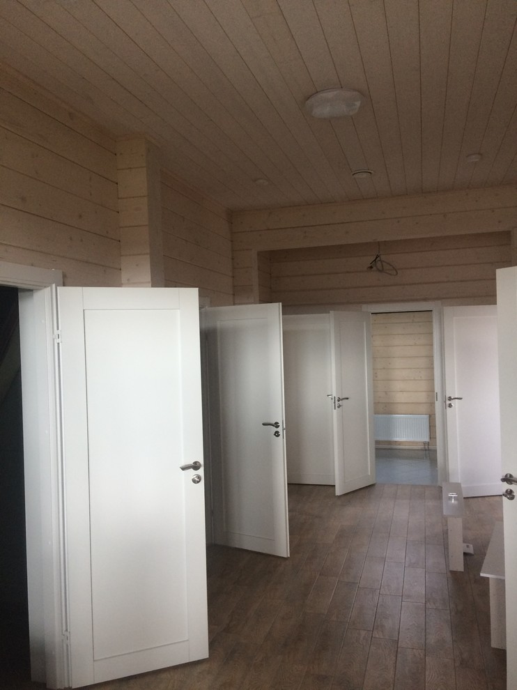 Загородный дом из клееного бруса