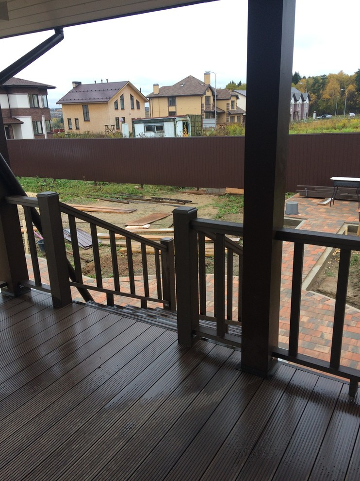 Загородный дом из клееного бруса