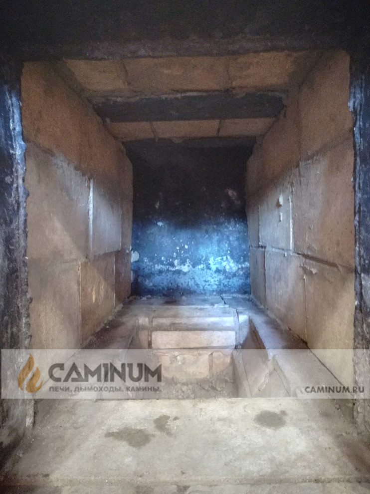 Комплекс работ по ремонту печи, дымохода.Облицовка керамических дымоходов