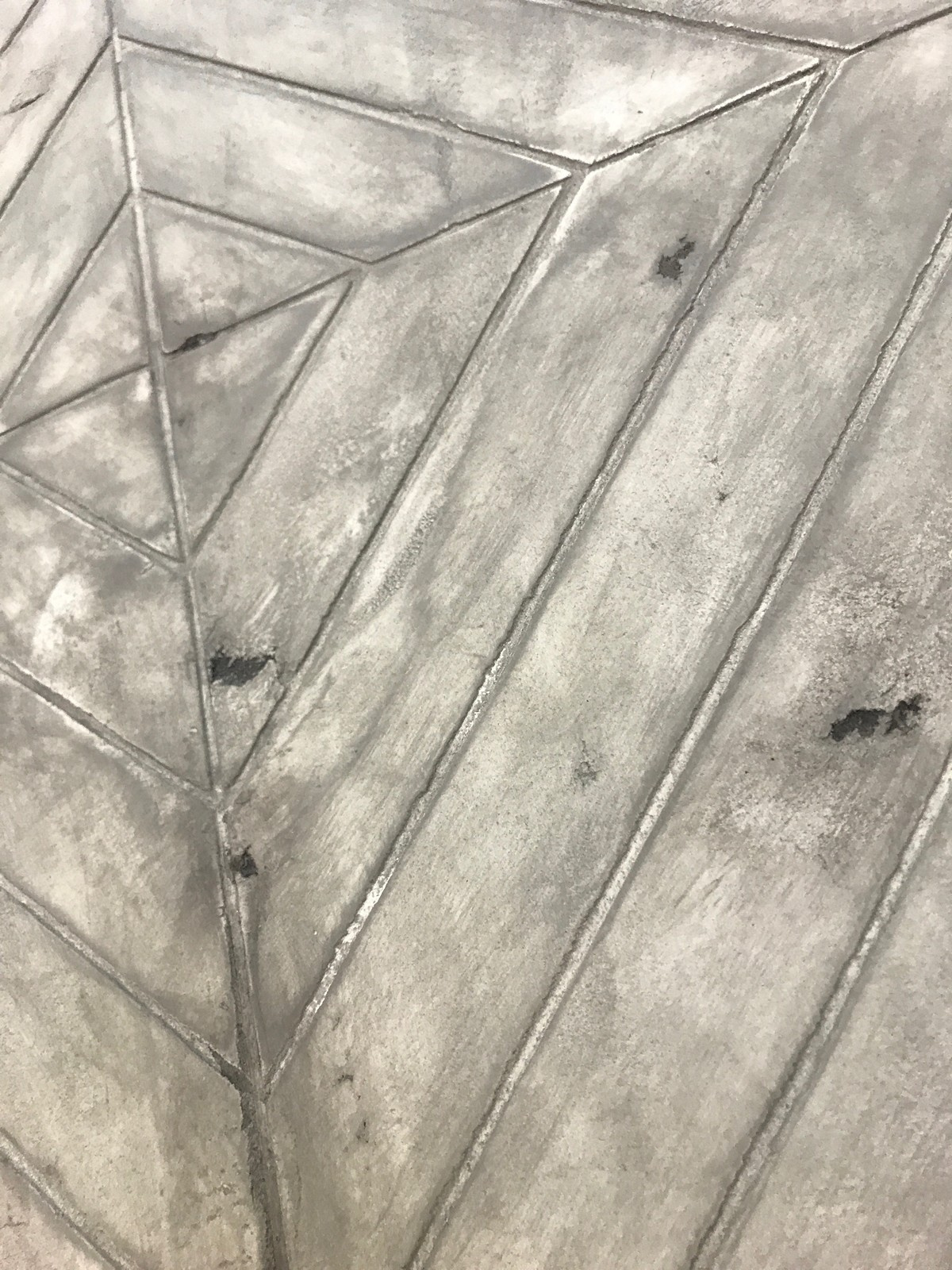 Опираясь на бетон/Drawing on concrete