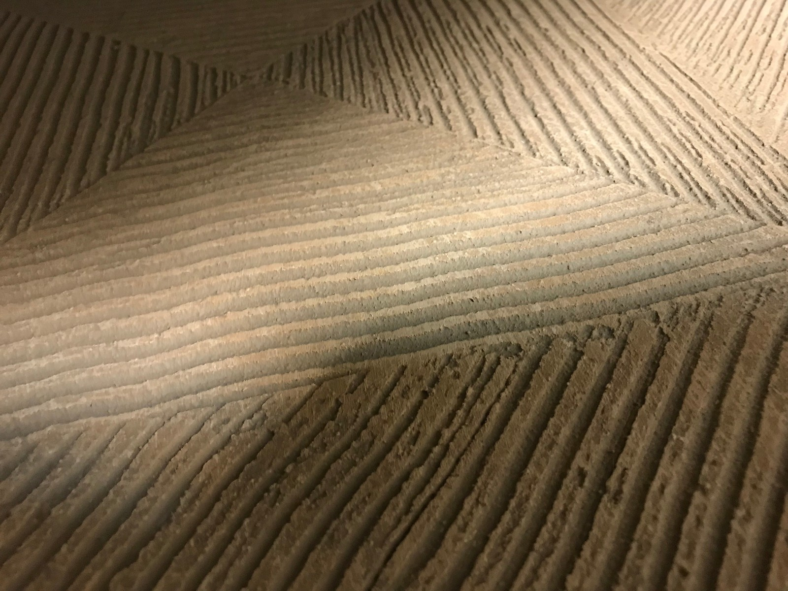 Fabric as inspiration for walls