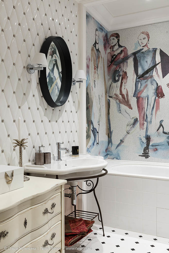 Квартира с птицами для студентки - 89,48 м²