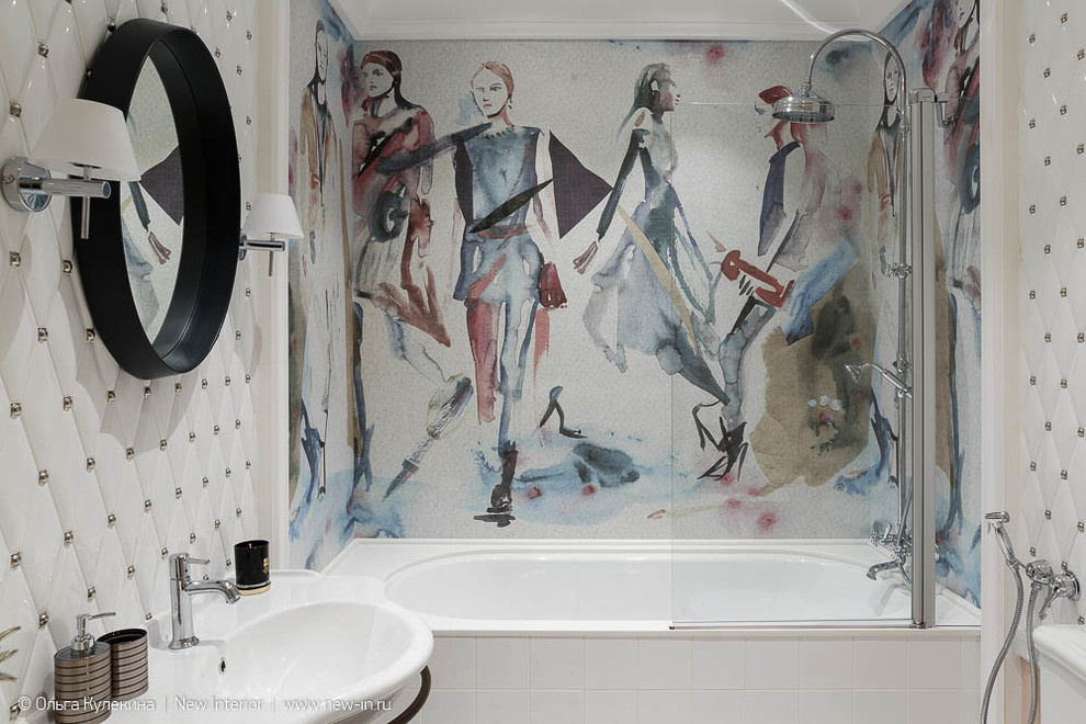 Квартира с птицами для студентки - 89,48 м²