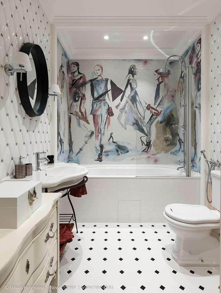 Квартира с птицами для студентки - 89,48 м²