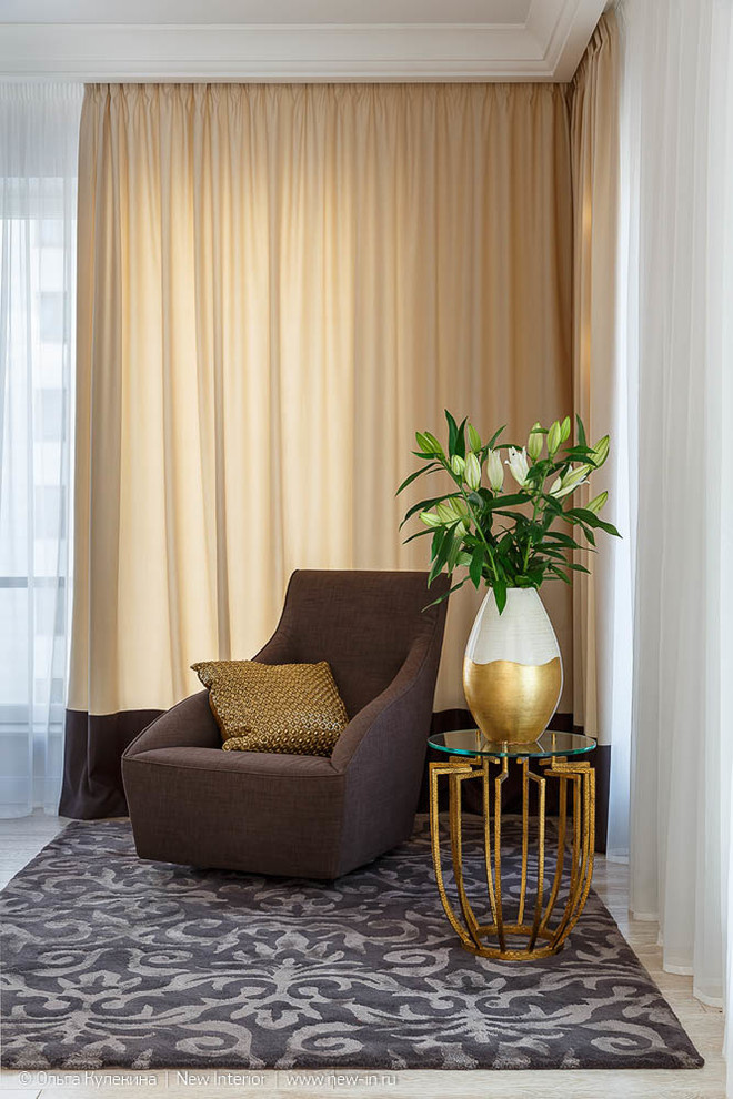 Квартира с птицами для студентки - 89,48 м²