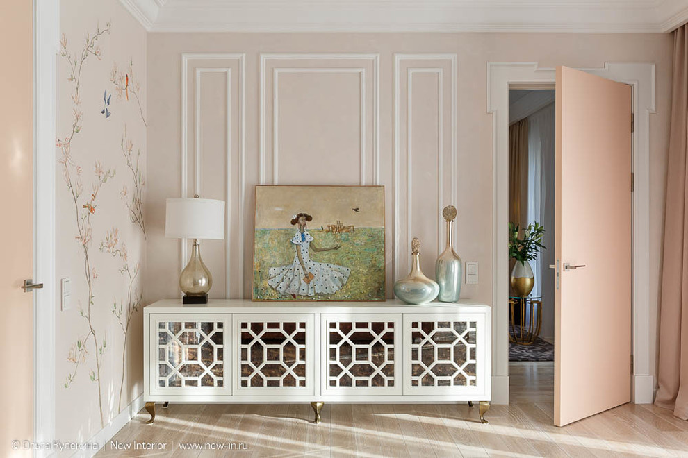 Квартира с птицами для студентки - 89,48 м²