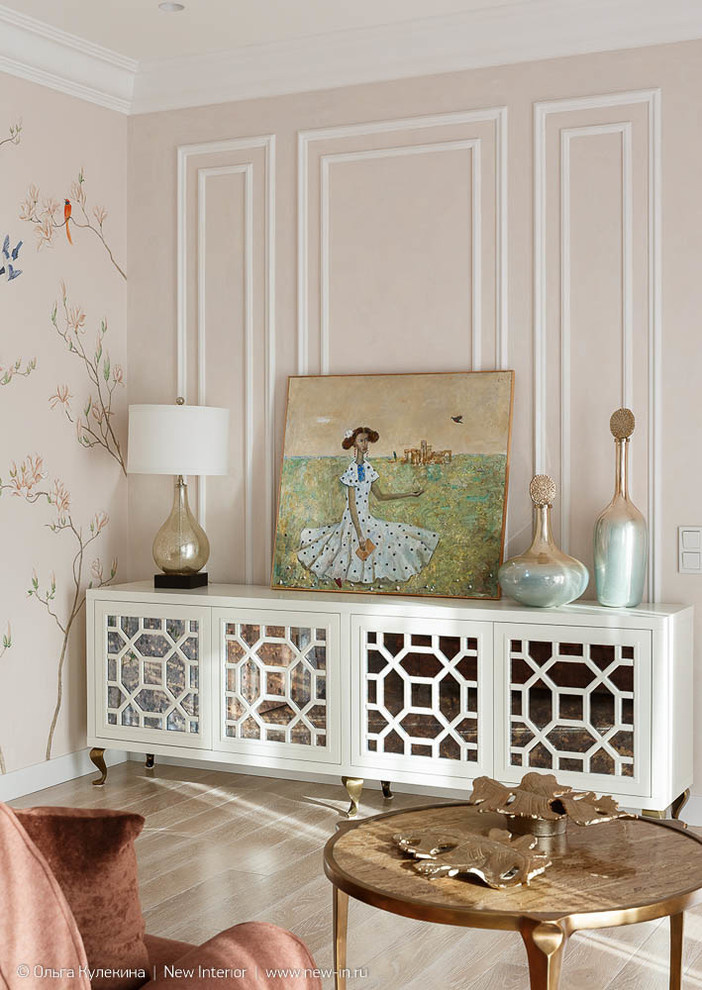 Квартира с птицами для студентки - 89,48 м²