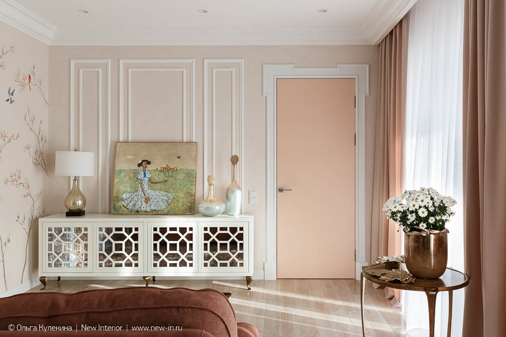 Квартира с птицами для студентки - 89,48 м²