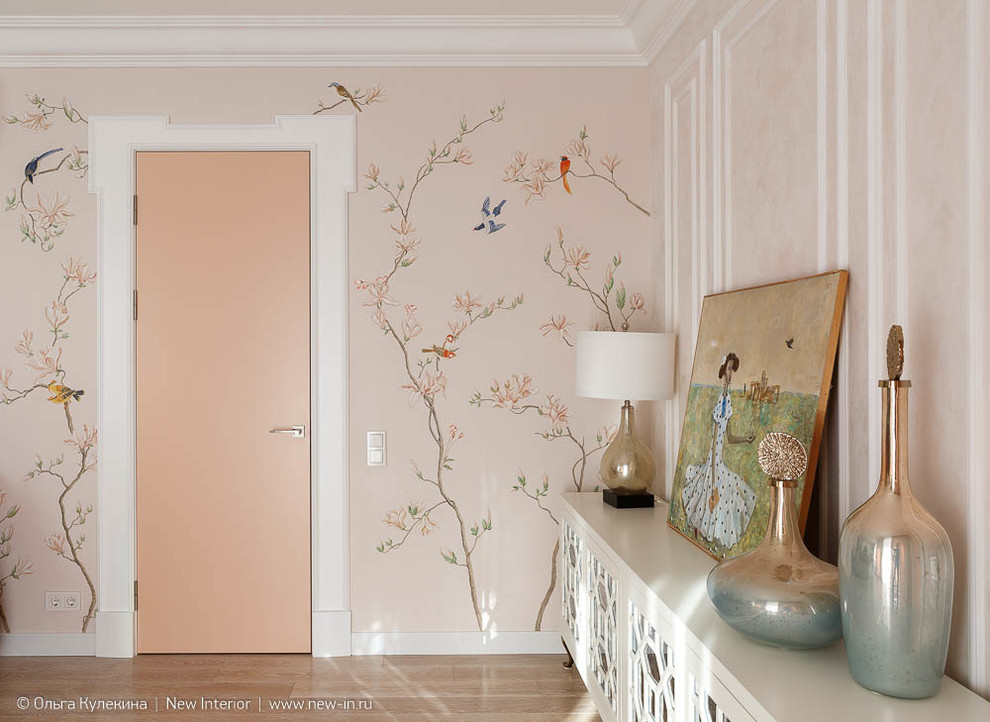 Квартира с птицами для студентки - 89,48 м²