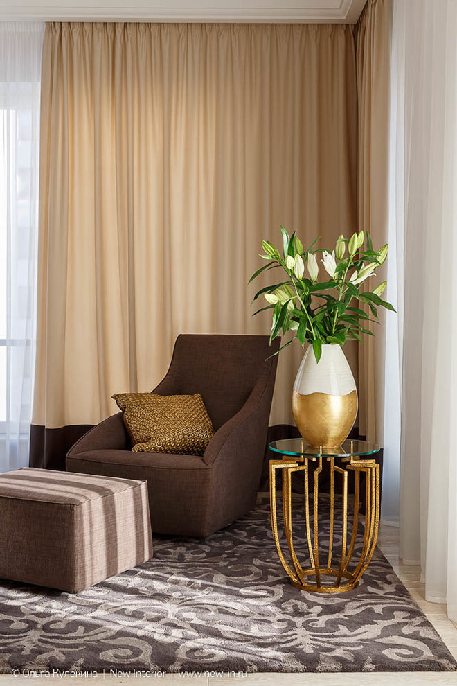 Квартира с птицами для студентки - 89,48 м²