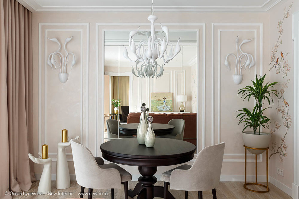 Квартира с птицами для студентки - 89,48 м²