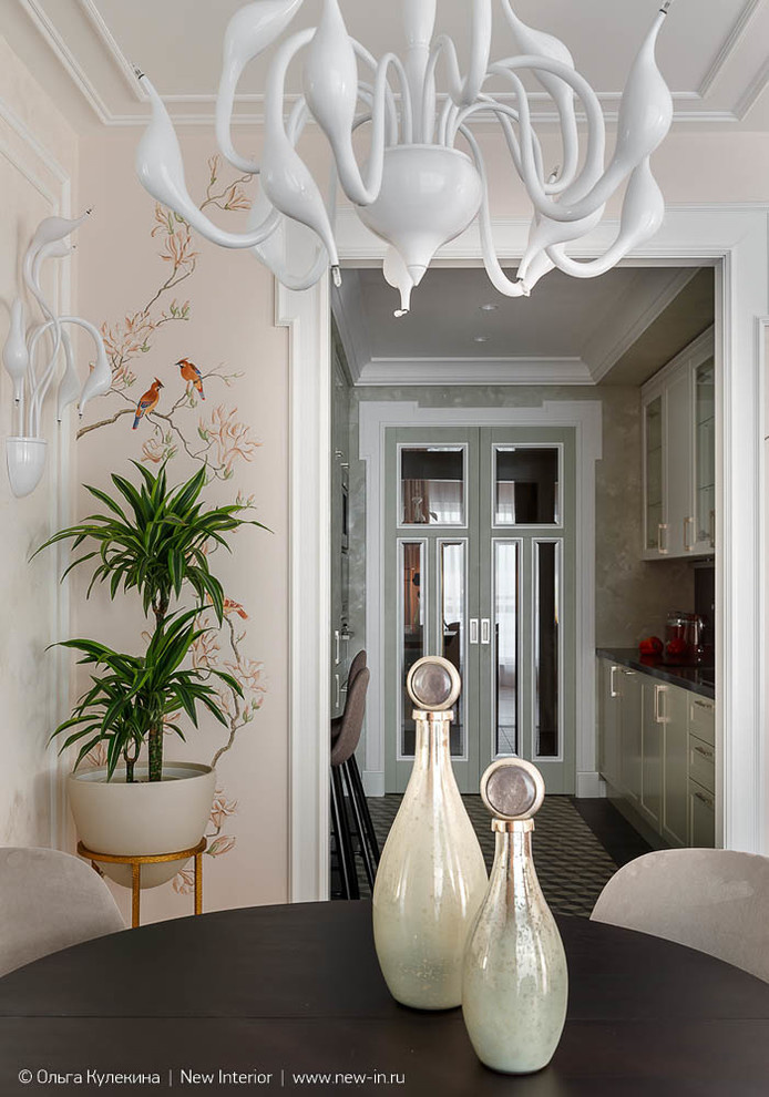 Квартира с птицами для студентки - 89,48 м²