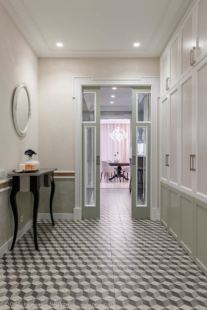 Квартира с птицами для студентки - 89,48 м²