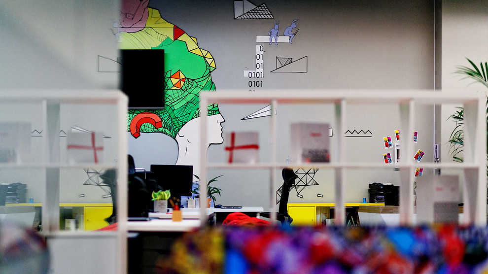 Segmento интерьерная фотосъемка офиса