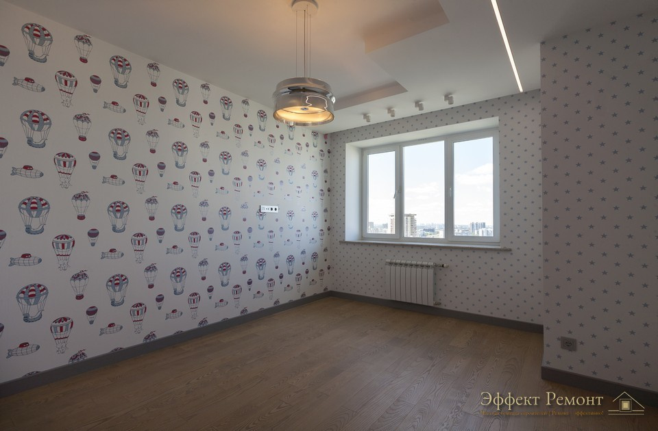 Ремонт детской комнаты - 18 кв.м.