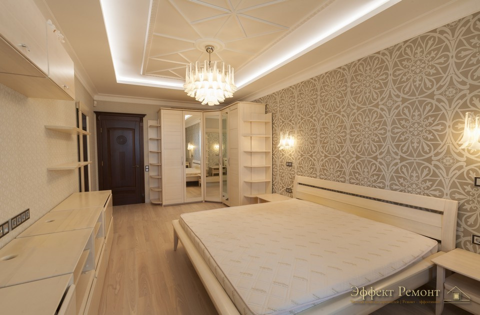 Ремонт спальни - 24 кв.м.
