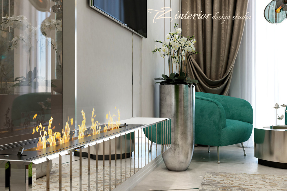 A fun and trendy bedroom designed for a fun and trendy