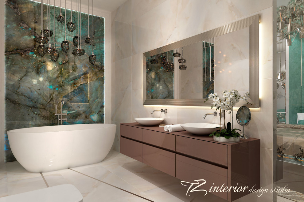 A fun and trendy bedroom designed for a fun and trendy