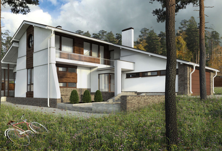 Обложка проекта: коттедж в стиле 7.76.9