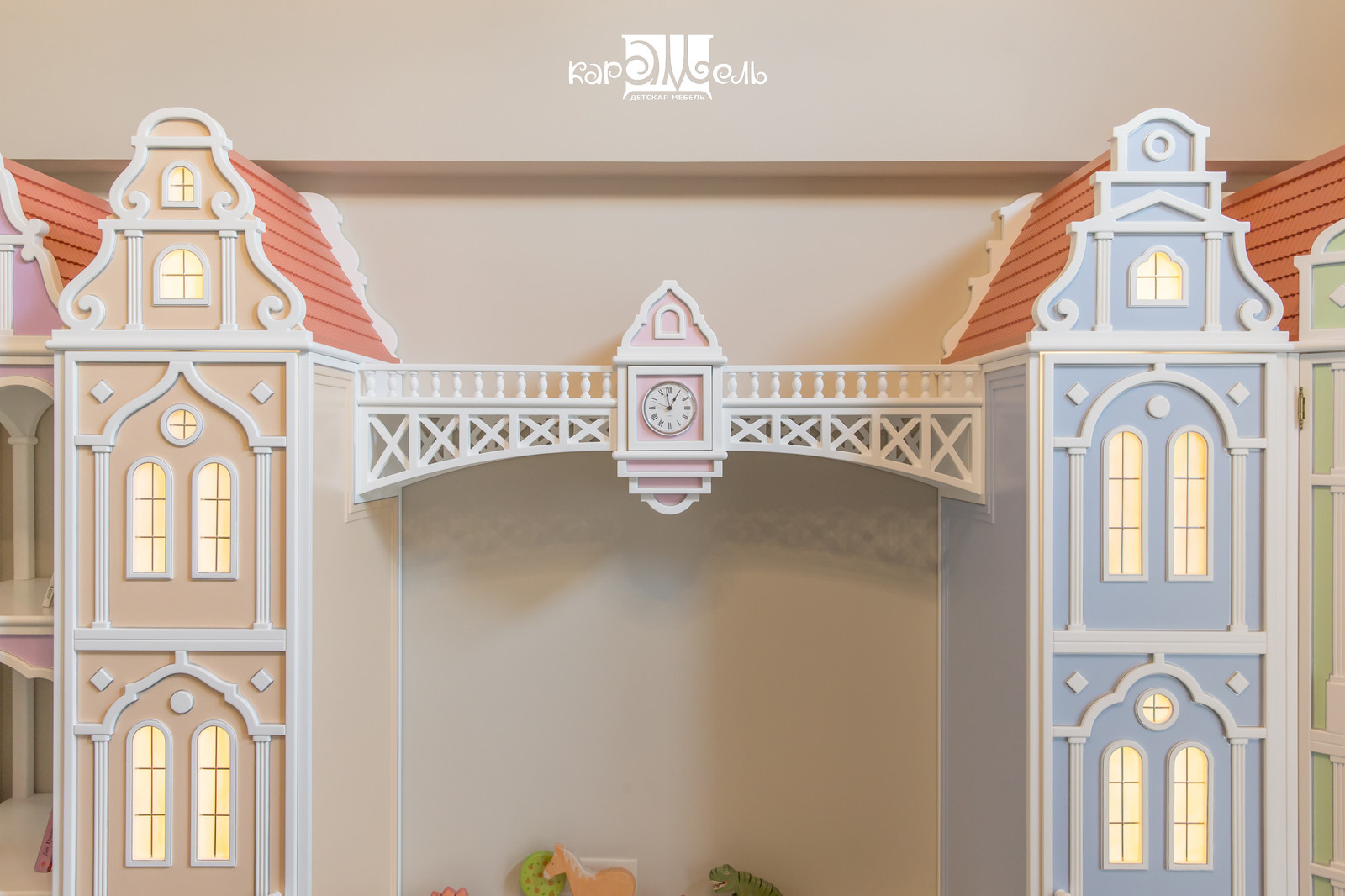 Интерьер детской комнаты в загородном доме