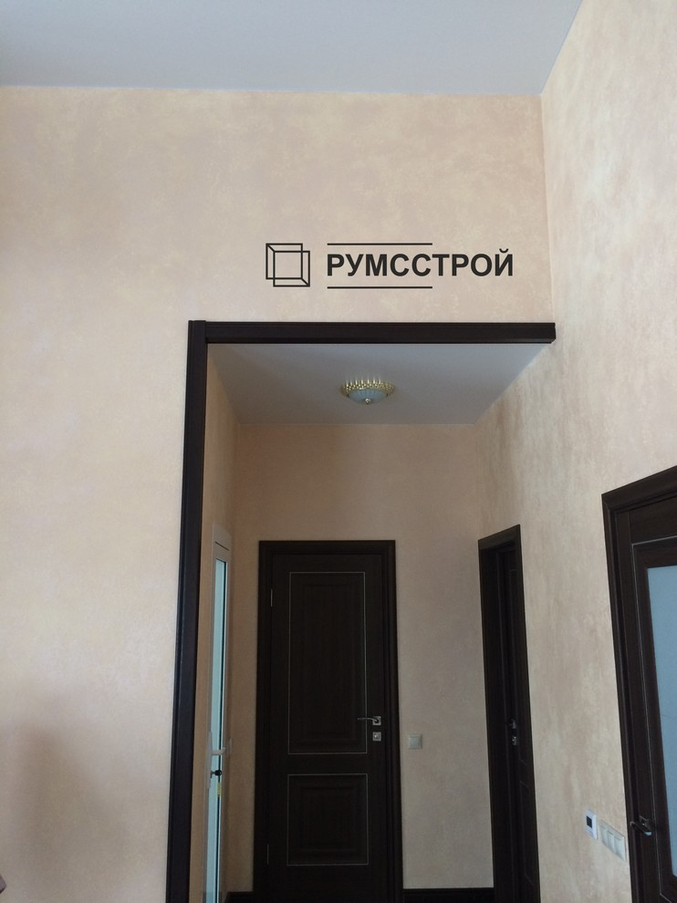 Камин из декоративного камня