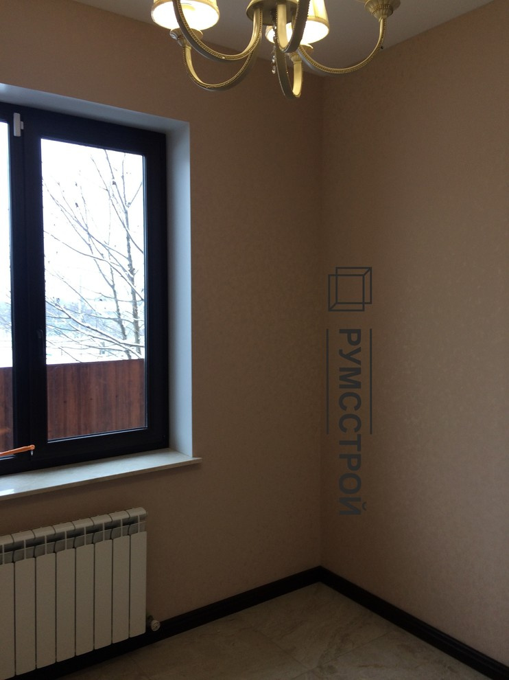 Камин из декоративного камня