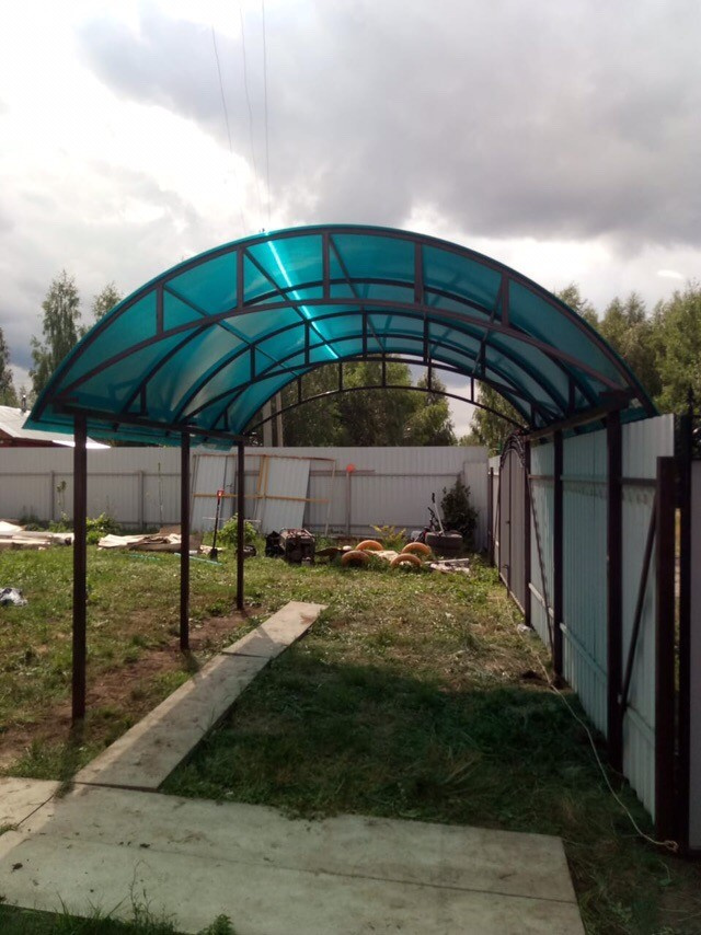 навес под машину