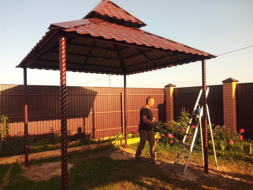 навес в японском стиле