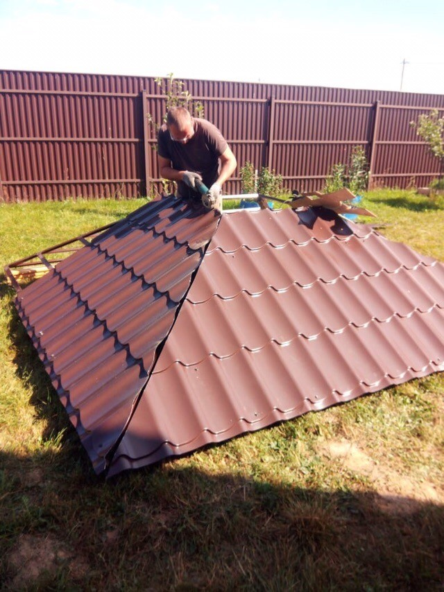 навес в японском стиле