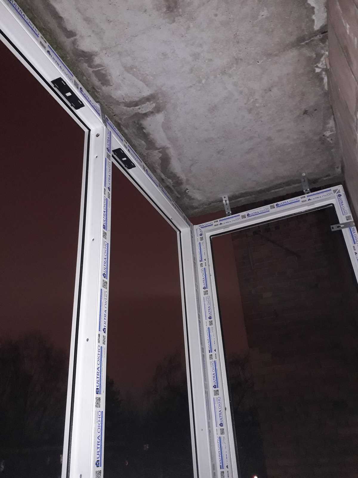 Балкон в пол