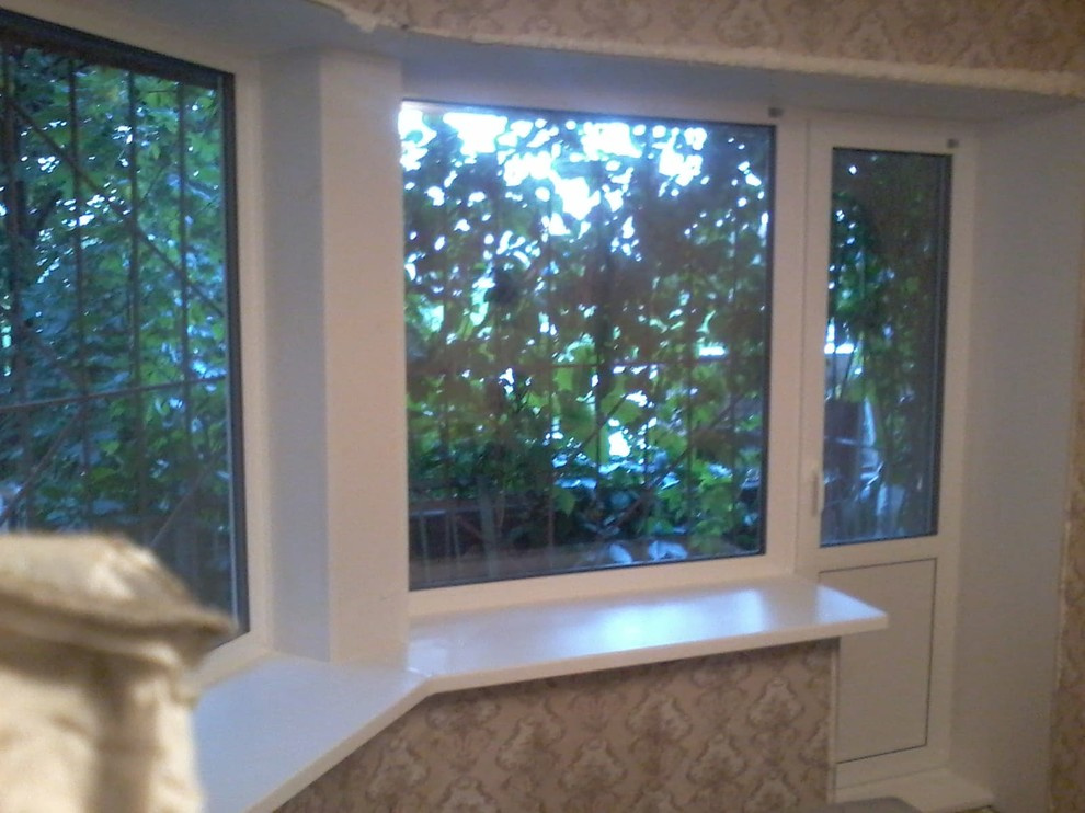 Сложный балконный блок