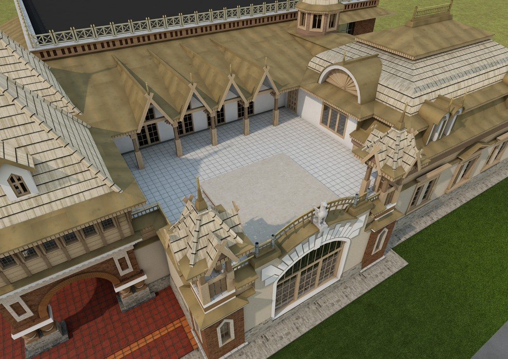 Проект Реконструкции игрового павильона ЦПКиО. Начало. 2016 год.