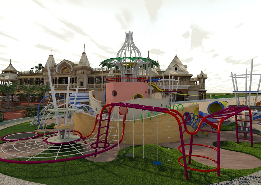 Проект Реконструкции ЦПКиО. Эксклюзивная детская игровая площадка 2017-2018г.