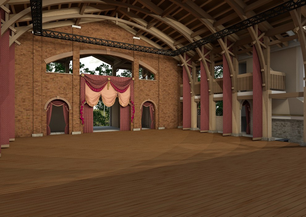 Проект Реконструкции ЦПКиО. Сцена-театр 2017-2018