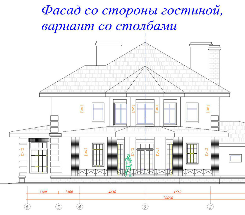 Реконструкция фасадов жилого дома