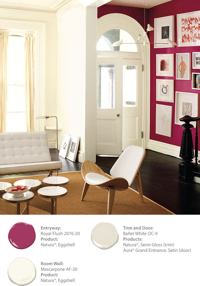 Цвет года 2016 от Benjamin Moore (Simply White OC-117)