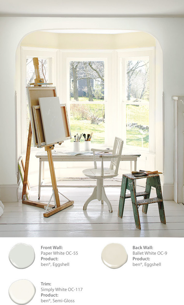 Цвет года 2016 от Benjamin Moore (Simply White OC-117)