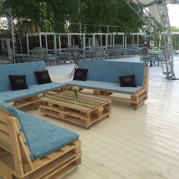 Пошив подушек для паллет