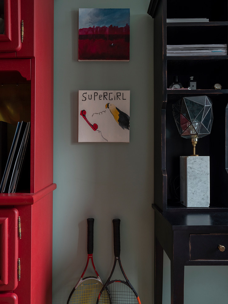 Комната-кабинет интерьерного фотографа Дины Александровой