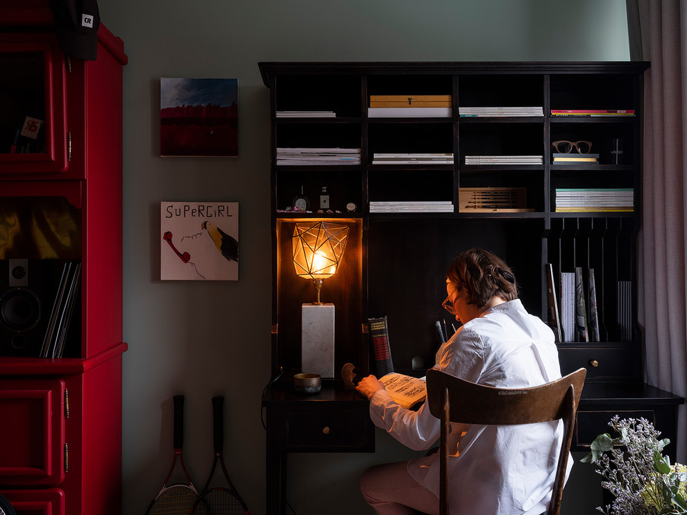 Комната-кабинет интерьерного фотографа Дины Александровой