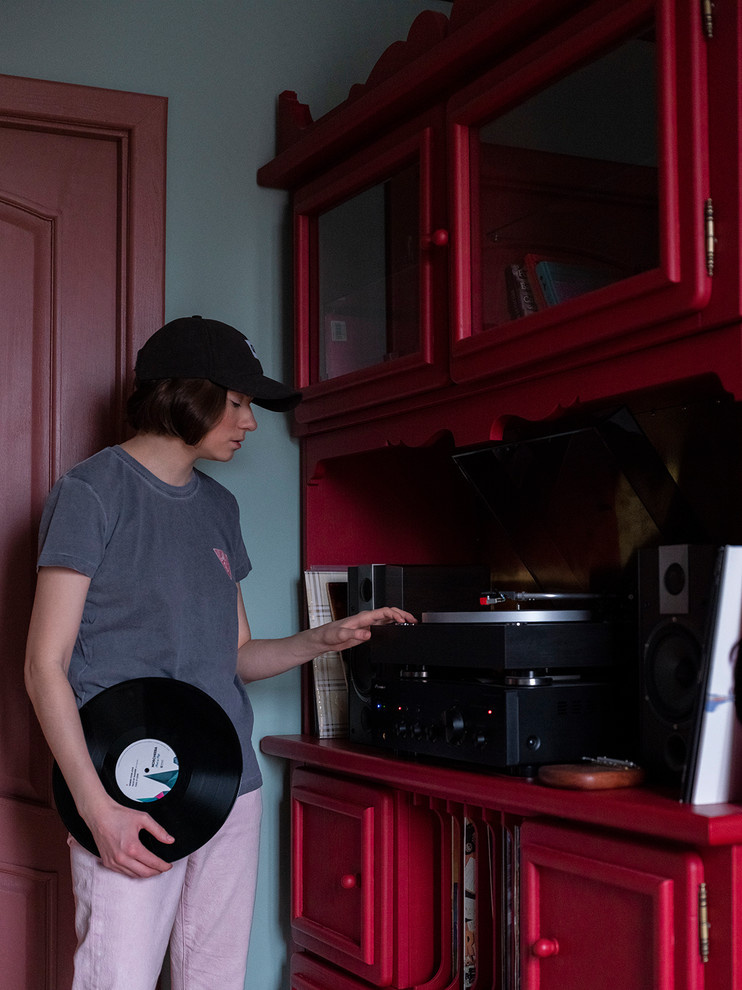 Комната-кабинет интерьерного фотографа Дины Александровой