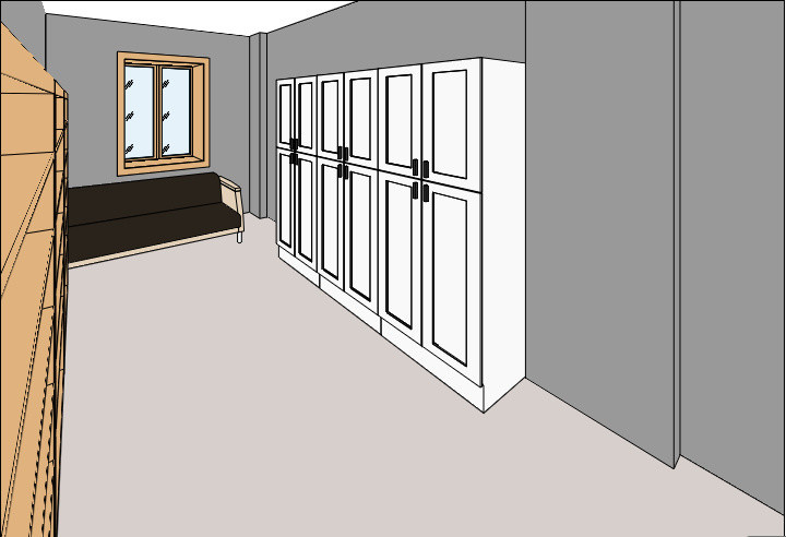 Частный интерьер квартиры. г. Москва