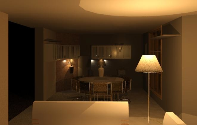 Частный интерьер гостиной экологов. Краснодарский край