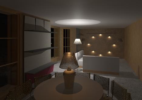 Частный интерьер гостиной экологов. Краснодарский край