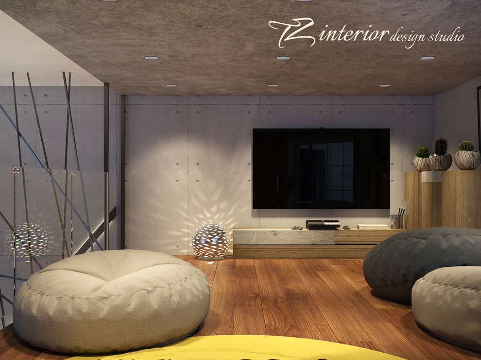 Design concept of the interior office for IT company