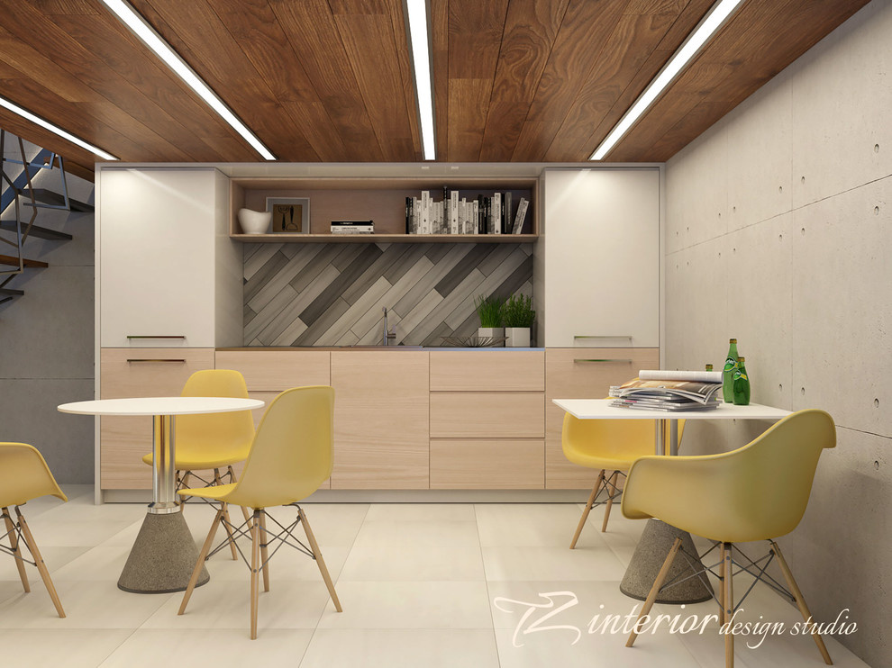 Design concept of the interior office for IT company