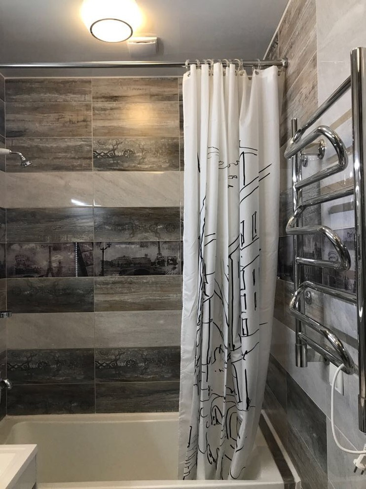 квартира студия в стиле лофт