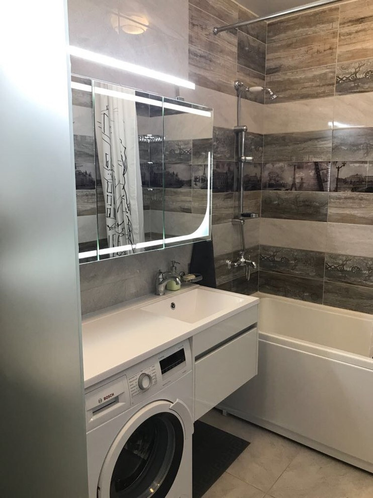 квартира студия в стиле лофт