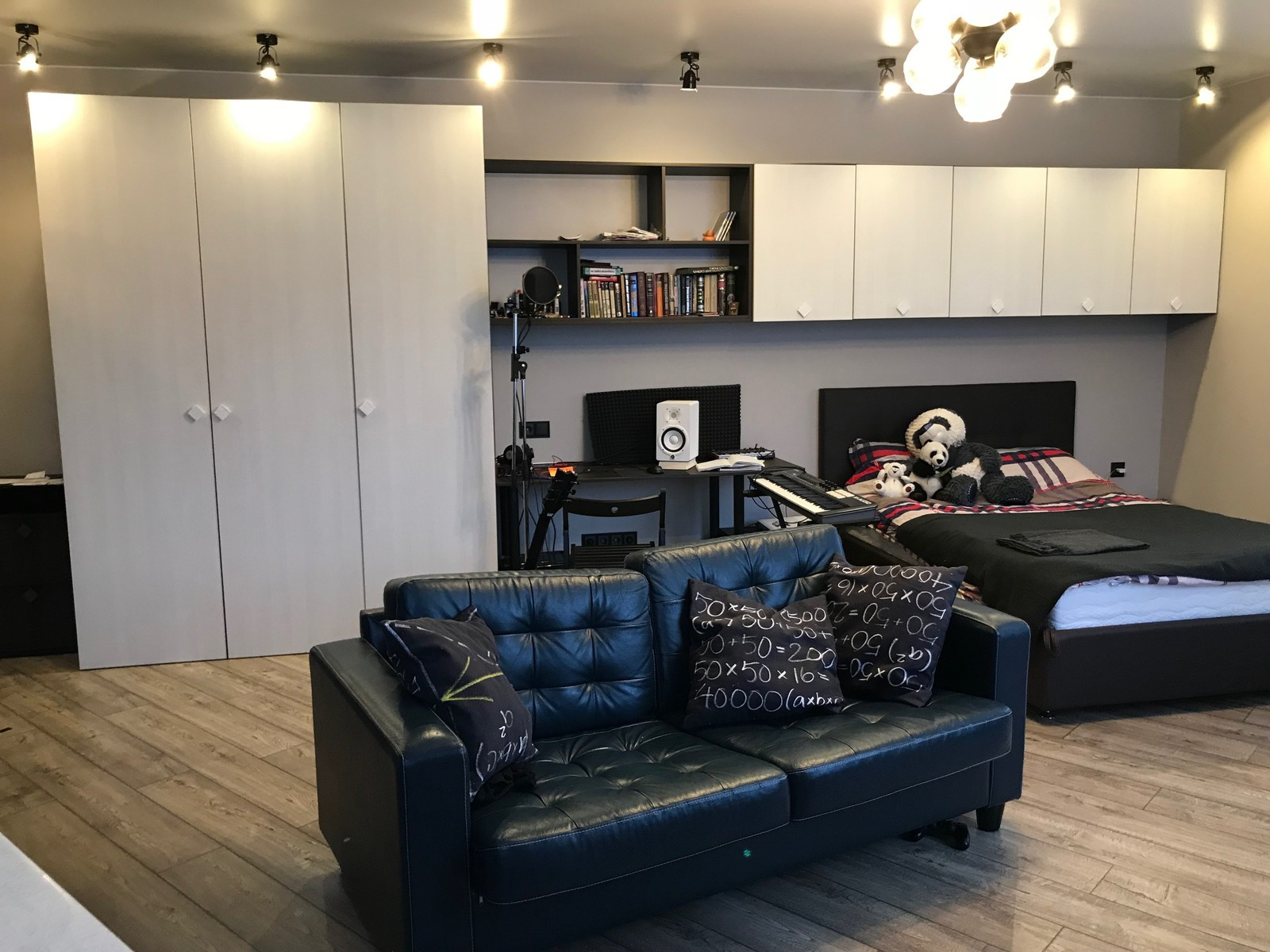 квартира студия в стиле лофт