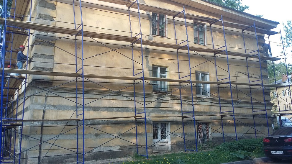 Фасад многоквартирного дома